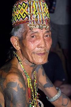 The unique Asian Borneo cultural artifacts, arts and antiques