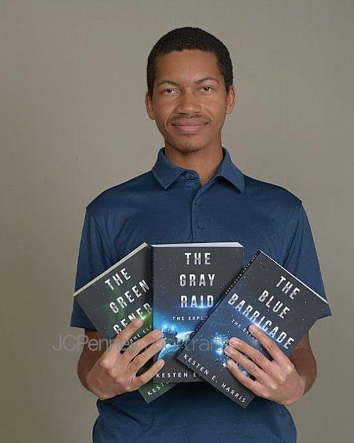 Meet Newest Sci-Fi Author Kesten E Harris